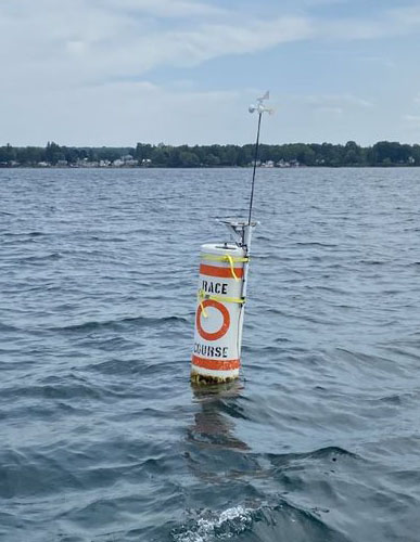 WindIOT on race buoy